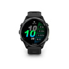 Garmin - Forerunner 970, titane DLC gris carbone avec boîtier noir et bracelet en pierre blanche noire/translucide-ÉCONOMIE DE COURSE - Mesurez votre efficacité énergétique globale pendant la course, y compris la perte de vitesse de pas, qui vous indique de combien vous ralentissez lorsque votre pied touche le sol, lorsque vous associez votre montre au moniteur HRM 600 (vendu séparément).