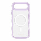 Kate Spade Wavy Compatible with MagSafe Case for iPhone 17 Air - Opal Glitter-A Unique Wavy Design With A Black Glitter Ombré