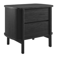 Modway Cadence 2-Drawer Nightstand - Black-2-Drawer Nightstand