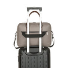 Bugatti Contrast Collection - 14.1" Business Briefcase - Grey (EXB2161BU-GREY)-Multiple inner pockets with multi-use built-in organizer