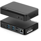 ALOGIC Universal Twin HD USB Docking Station-Universal Twin HD Docking Station supports compatibility with most of the laptops and computers.