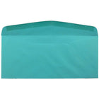 JAM Paper #10 Window Envelopes, 4 1/8 x 9.5, Brite Hue Sea Blue Recycled, 1000 Pack (5156478B)-Opening: booklet