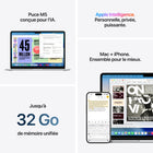 Apple - MacBook Air 13 po - M5 - 10 coeurs - 1 To SSD - Mémoire unifiée 16 Go - Comète - Français-Si Vous Aimez iPhone, Vous Allez Aimer Mac - Mac fonctionne en parfaite synergie avec vos autres appareils Apple. Affichez et contrôlez votre iPhone sur votre Mac grâce à la recopie d’iPhone. Copiez quelque chose sur iPhone, puis collez sur Mac. Ou utilisez Mac pour texter dans Messages et répondre à vos appels FaceTime