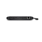 ALOGIC ThunderBolt 3 Dual 4K Display Portable Docking Station - Space Grey-Increased productivity: The portable dock allows you to connect two monitors simultaneously through two HDMI outputs on the dock to extend or mirror the content. The maximum resolution supported with dual display is 4096x2160@60Hz