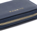 Champs Iconic Palm Wallet - Navy-11 credit card slots