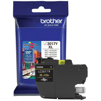 Brother LC3017 High-Yield Yellow Ink Cartridge-Yellow ink cartridge