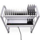 Luxor 16-Device Open AC Charging Cart for Tablets/Chromebooks-9
