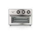 Hamilton Beach 6-Slice Toaster Oven - Stainless Steel-Faster, even air frying: the air fry function circulates air around food for faster, even cooking with less oil. You’ll be able to achieve the crispy finish you love on every kind of food