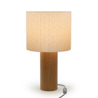 Decent Living - Lampe de table en bois d'érable - Motif Kumiko 1-Fabriqué au Canada avec de l'érable canadien local de première qualité.