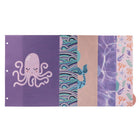 Pep Rally Letter Size Poly 5-Tab Divider - Olivia the Octopus-Enjoy long-lasting 3 ring binder dividers that are tear-resistant