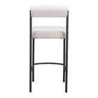 Zuo Livorno Counter Stool - Ivory - Set of 2-6