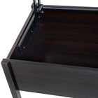 HOMCOM 39" Modern Lift Top Coffee Table with Hidden Storage Compartment - Coffee-Overall Size: 38.5" L x 19" W x 17.75"-26.75" H