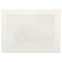 JAM Paper 9 x 12 Booklet Window Display Envelopes, White, 1000 Pack (0223932C)-Size: 9" x 12"