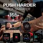 Reebok Icon Smartwatch - 45.35 mm - Phantom Black-Customizable watch faces through Reebok Connect app