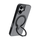 TUFF8 Glide360 Mag Case for iPhone 17 - Smoke Black-Improve Grip: Acts as a ring for better grip and hold