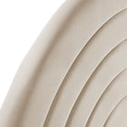 Modway - Solana Arqué Performance Velvet Tête de lit jumelée, Amande-5