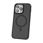 TUFF8 Glide Guard Rugged Case For iPhone 15 Pro Max - Smoke Black-Shockproof Layer: The air tight shockproof layer adds extra protection from accidental drops. Tested to MIL-STD to 8FT