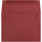 JAM Paper A7 Invitation Envelopes - 5.25 x 7.25 - Dark Red - 50 Pack-These envelopes are perfect to use for sending invitations, greeting cards, RSVP's, thank you cards, gifts for birthdays, graduations, holidays and more
