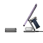 Adam Elements Mag 3 Magnetic 3-in-1 Foldable Travel Charging Station-Powerful Charging: Includes a USB-C charging cable that supports up to 15W of power, ensuring quick and efficient charging