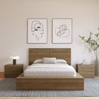 Nexera James Headboard - Full Size - Brown Oak-6