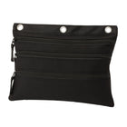 Merangue - Pochette à classeur en néoprène à triple fermeture éclair-Pochette à 3 anneaux
