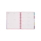 The Happy Planner 2026–2027 Big Disc Bound Dated Planner - 11-1/2" x 10-1/4" - Abstract Expression-Utilizes Happy Planner’s customizable disc-bound system, allowing you to add or remove pages easily