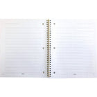 Hilroy - Cahier Cœur de la Jungle - 160 pages - 10 1/2" x 8" - noir-Papier blanc ligné à perforation NeatSheet pour un détachement facile 