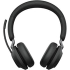 Jabra Evolve2 Wireless Bluetooth/USB-A Stereo On-Ear Headset - Teams-3-microphone technology for outstanding call performance