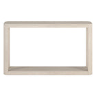 Hudson&Canal Stellan 52"W Console Table - Alder White-Table is made of high-quality and durable MDF materials