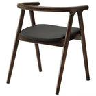 Modway Henry Vegan Leather and Wood Dining Chair - Black-7