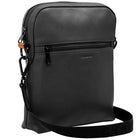 CHAMPS - Collection Onyx Sac à caméra en cuir - Noir-Fermeture à glissière avant