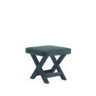 Manhattan Comfort - Abigail banc ottoman tapissé en velours vert style milieu du siècle moderne 20,47"-Ottoman moderne du milieu du siècle parfait pour le salon et la chambre à coucher