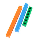 Miniland Math Rods Set-Each section is equivalent to 1 centimeter, reaching 10 centimeters. Based on the Cuisenaire method