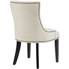 Modway Marquis Fabric Dining Chair - Beige-Fine Polyester Fabric Upholstery