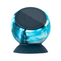 Speaqua Barnacle Pro 2.0 Portable Waterproof Bluetooth Speaker with Built in Storage - Tidal Blue-5 watts of high-performance audio output delivers deep bass and dynamic sound.