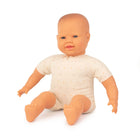 Miniland - Poupées en tissu doux - 15-3/4" - caucasienne-Lavable en machine