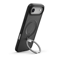 AXS PROShield Stand MagSafe Compatible Phone Case for Apple iPhone Air - Black-360° rotating stand for portrait or landscape viewing 