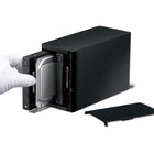 Buffalo - Stockage cloud personnel NAS LinkStation 220 avec disque dur de 4 To-WebAccess - applications gratuites et accès de n’importe où en un seul clic
