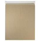 JAM Paper Photo Mailer Stiff Envelopes with Self Adhesive Closure, 12.75 x 15, Brown Kraft Recycled, 12 Pack-Stiff Mailer