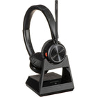 HP Poly Savi 7220 Office Binaural Dect Headset-Headset Type: Binaural Over-the-Head
