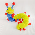 The Calm Caterpillar Calmee the Caterpillar Deep Breathing Toy-Offers 3 different ways for a child to calm down body segments.