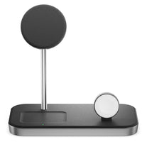 ALOGIC MagSpeed 3-in-1 Wireless Charging Station For iPhone & Apple Watch-Qi-Compatible Wireless Charging