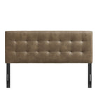 Modway Lily Vegan Leather King Size Headboard - Mushroom-Padded Construction