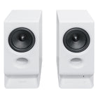 Edifier R20BT BT Multipoint Connection PC Speaker System with Built-in Sound Card and Ambient Light - White-Equipped with Bluetooth 6.0, this speaker ensures seamless audio streaming with a stable connection. Bluetooth multipoint functionality allows two devices to stay connected at once, enabling effortless source switching
