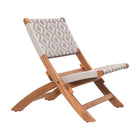 Zuo Tide Lounge Chair - Multicolor-Natural wood