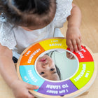 Open The Joy - Miroir pour renforcer la confiance en soi - Version anglaise-Permet aux enfants de se regarder tout en répétant des affirmations positives et valorisantes.