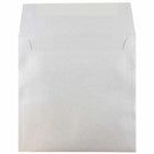 JAM Paper 6.5" x 6.5" Square Metallic Invitation Envelopes - Stardream Silver - 25 Pack-Quantity: 25 /pack