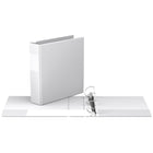 Davis Group Premium Economy Binder - D Ring - 2" - White - 6 Pack-2"