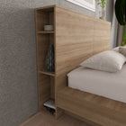 Nexera Marconi Headboard - Queen Size - Brown Oak-8
