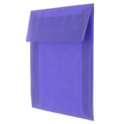 JAM Paper - Enveloppes d'invitation carrées en vélin translucide - 6 po x 6 po - Bleu primaire - 25/paquet (PACV517)-Taille: (6 x 6) pouces